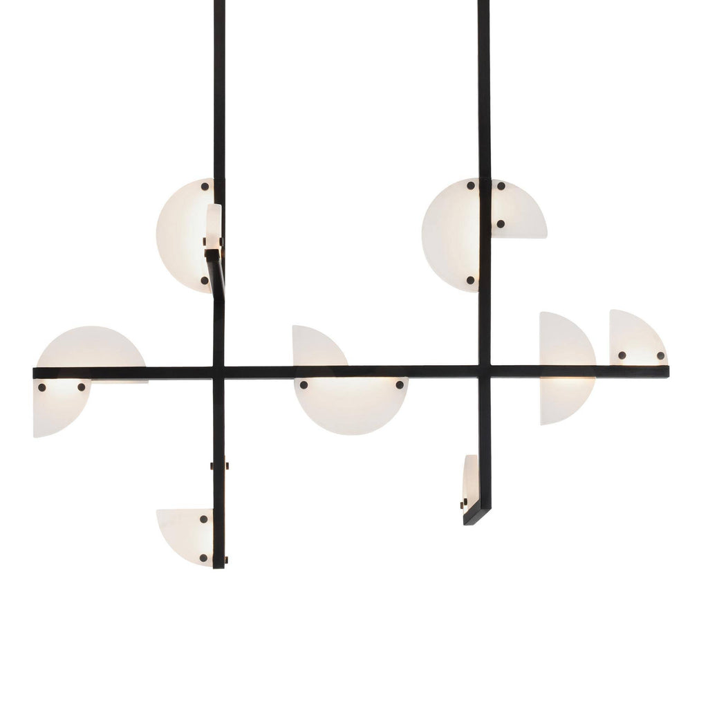 Signature Nova Alabaster Linear Chandelier