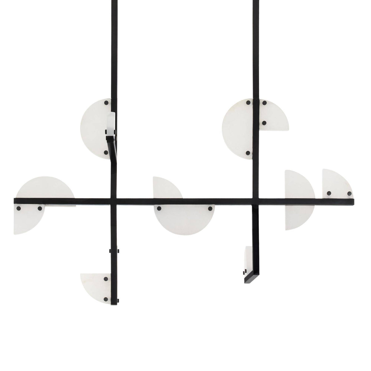 Signature Nova Alabaster Linear Chandelier