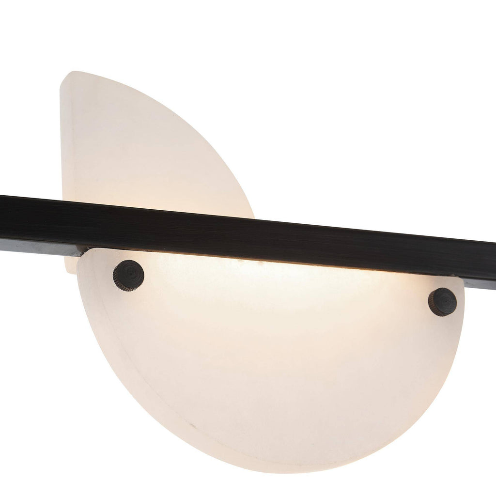 Signature Nova Alabaster Linear Chandelier