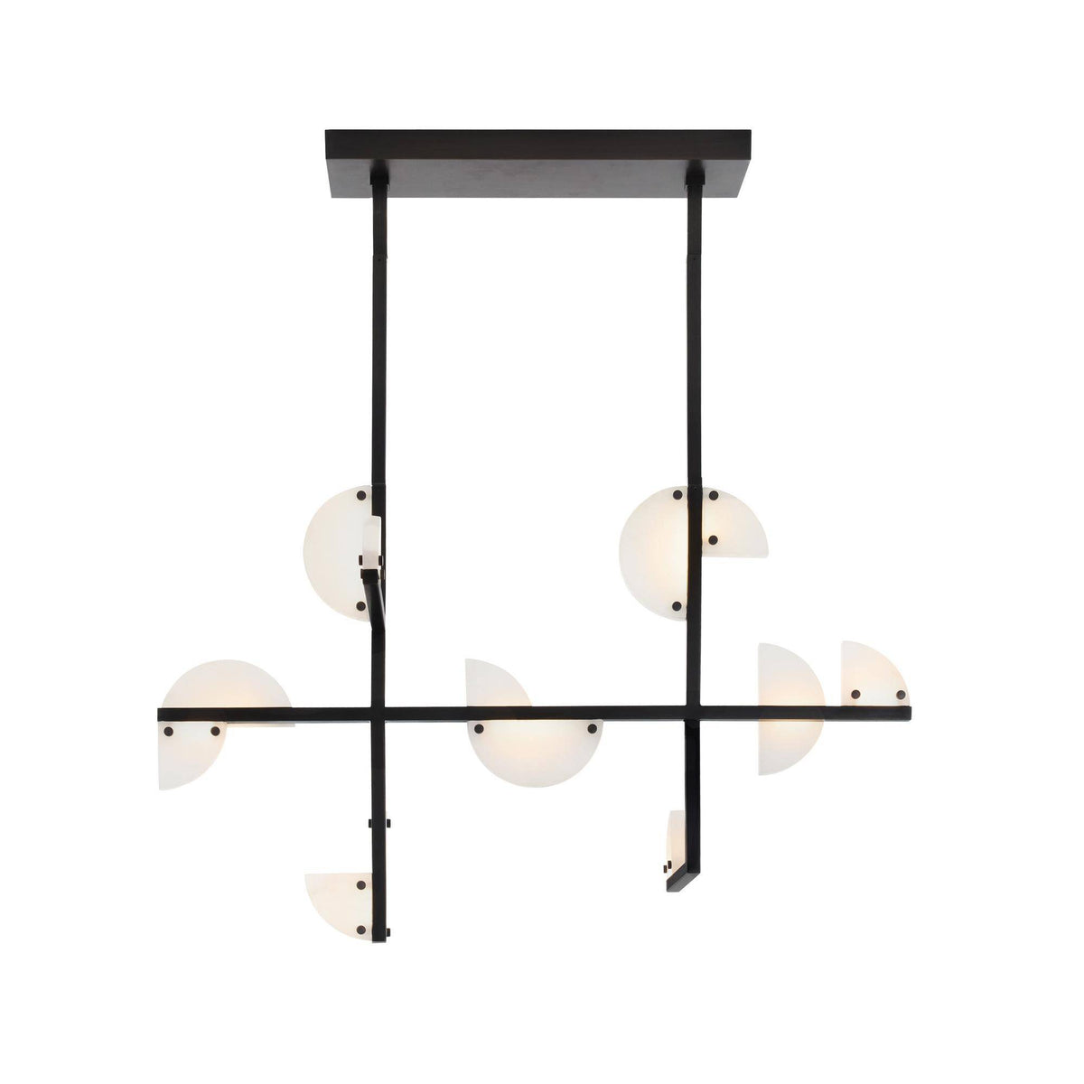 Nova Alabaster Linear Chandelier