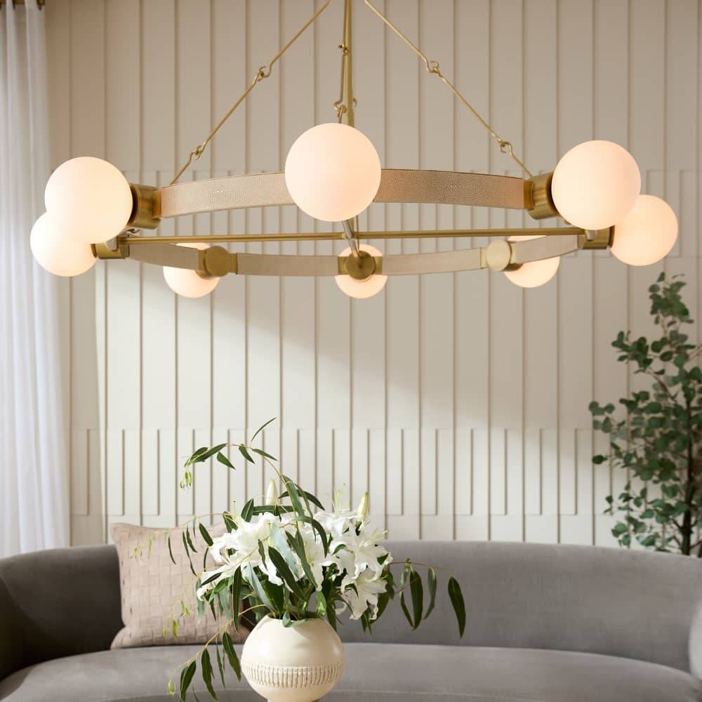 Artisan Liberty Chandelier, alternate view