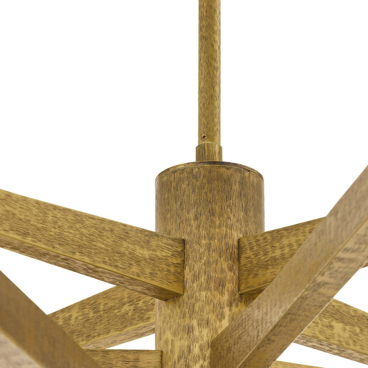Sculptural Griff Large Chandelier – Gold