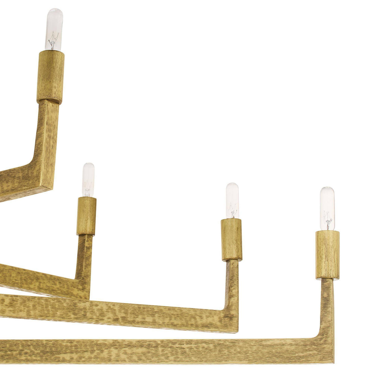 Sculptural Griff Large Chandelier – Gold