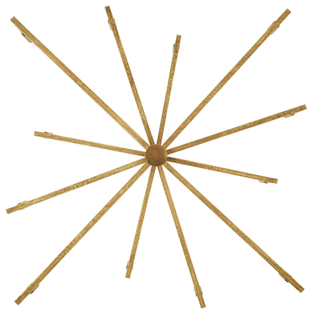 Sculptural Griff Large Chandelier – Gold