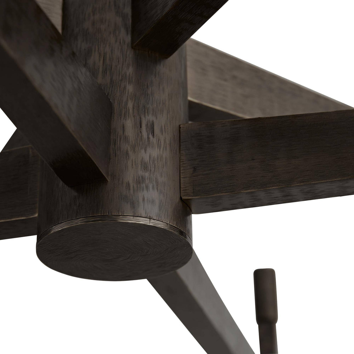 Sculptural Griff Chandelier – Black