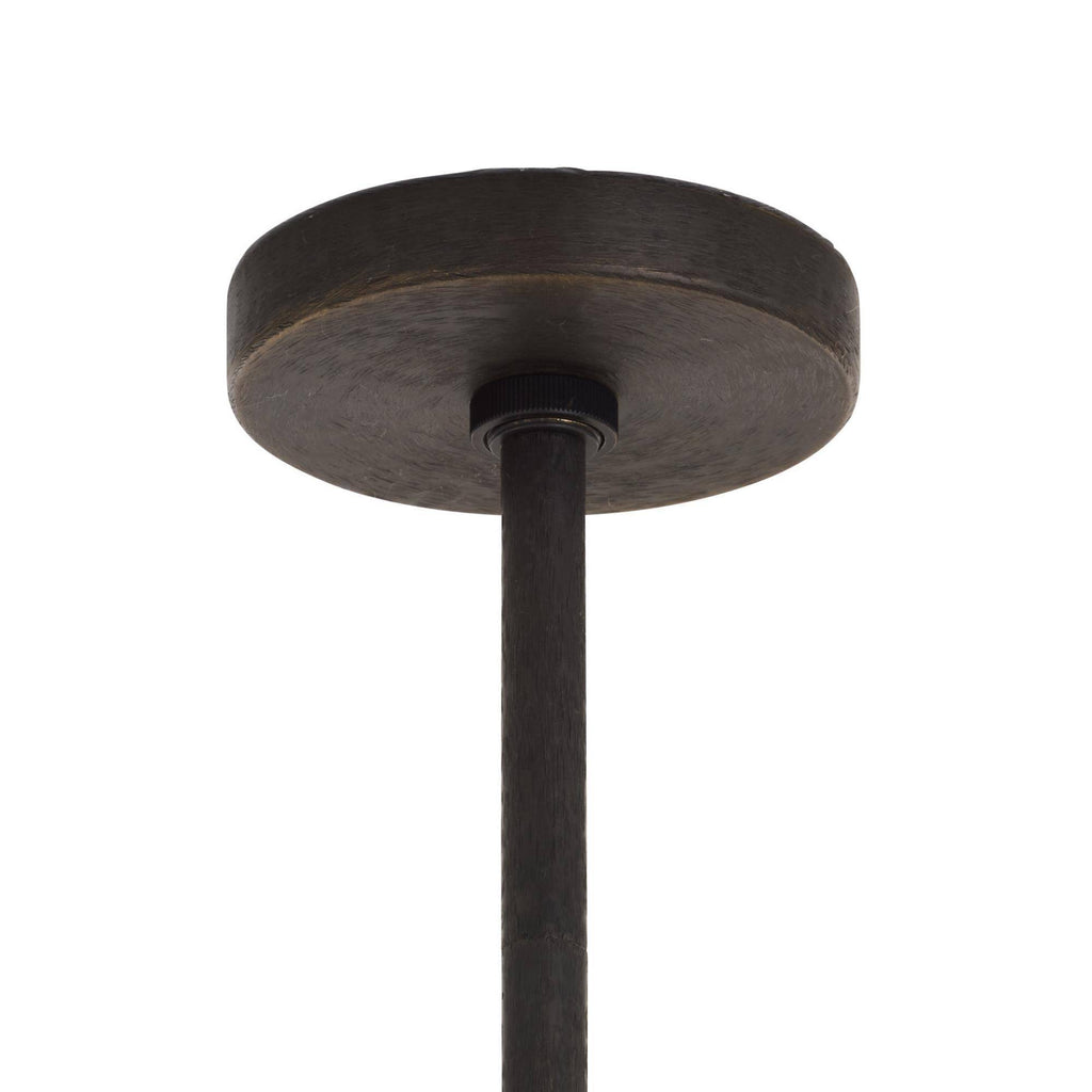 Sculptural Griff Chandelier – Black