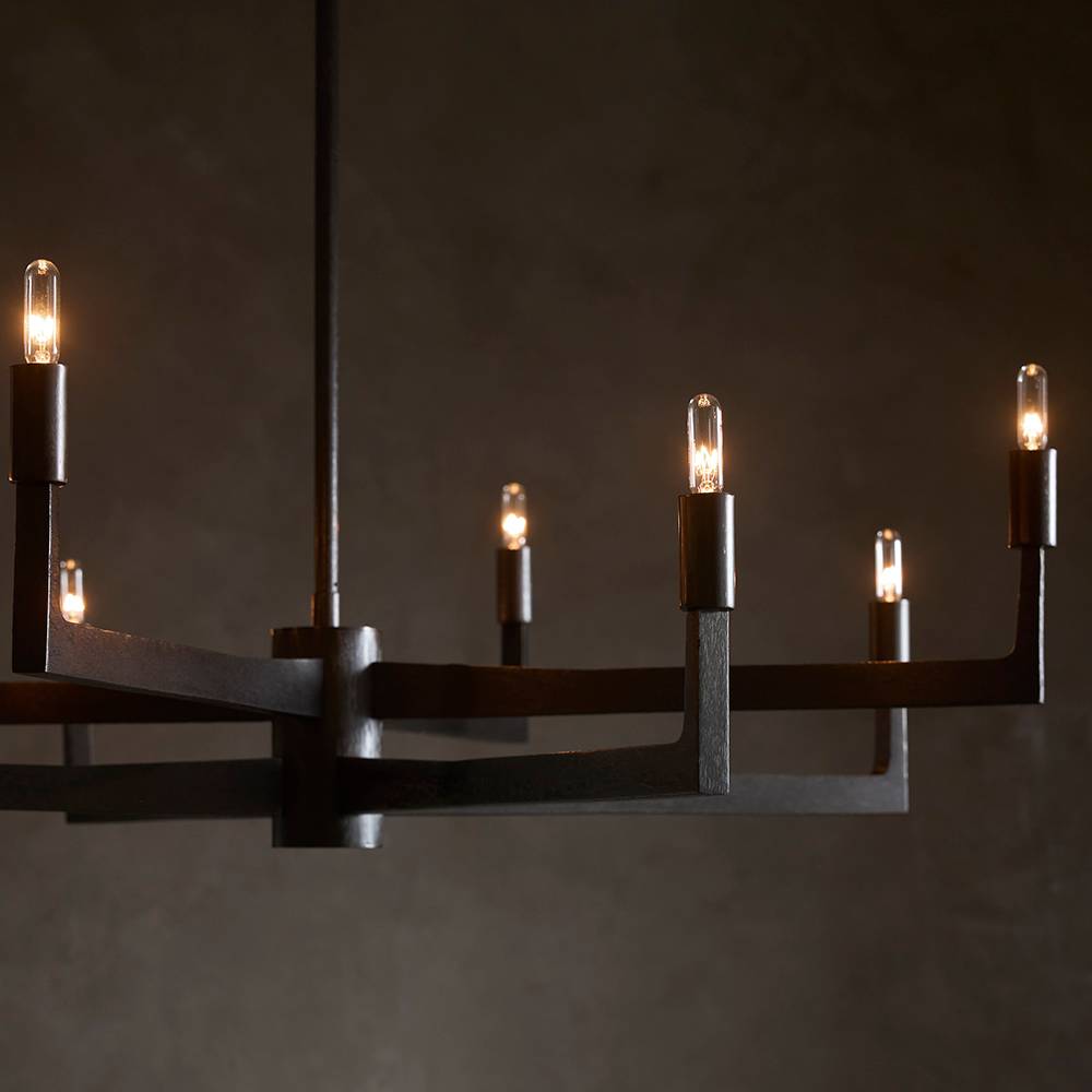 Sculptural Griff Chandelier, alternate view