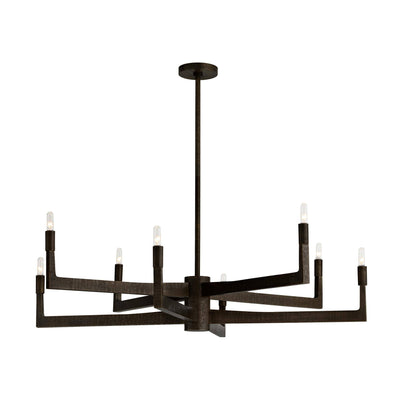 Sculptural Griff Chandelier – Black