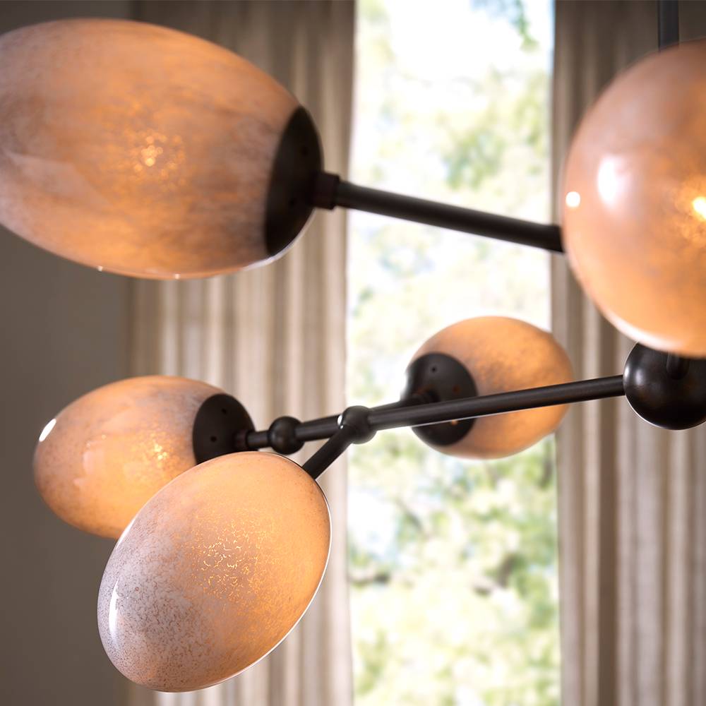 Heritage Celeste Chandelier, alternate view