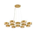Wright Grid Chandelier