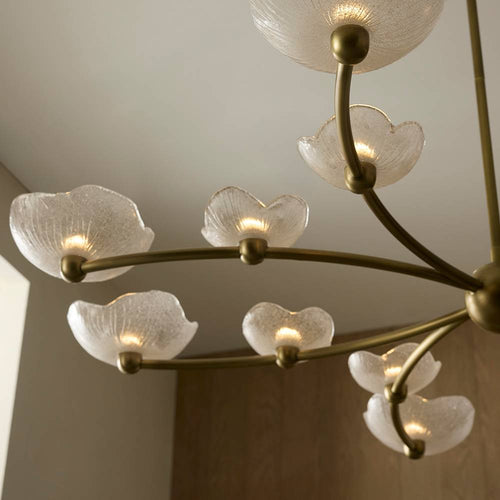 Artisan Fleurana Chandelier, alternate view