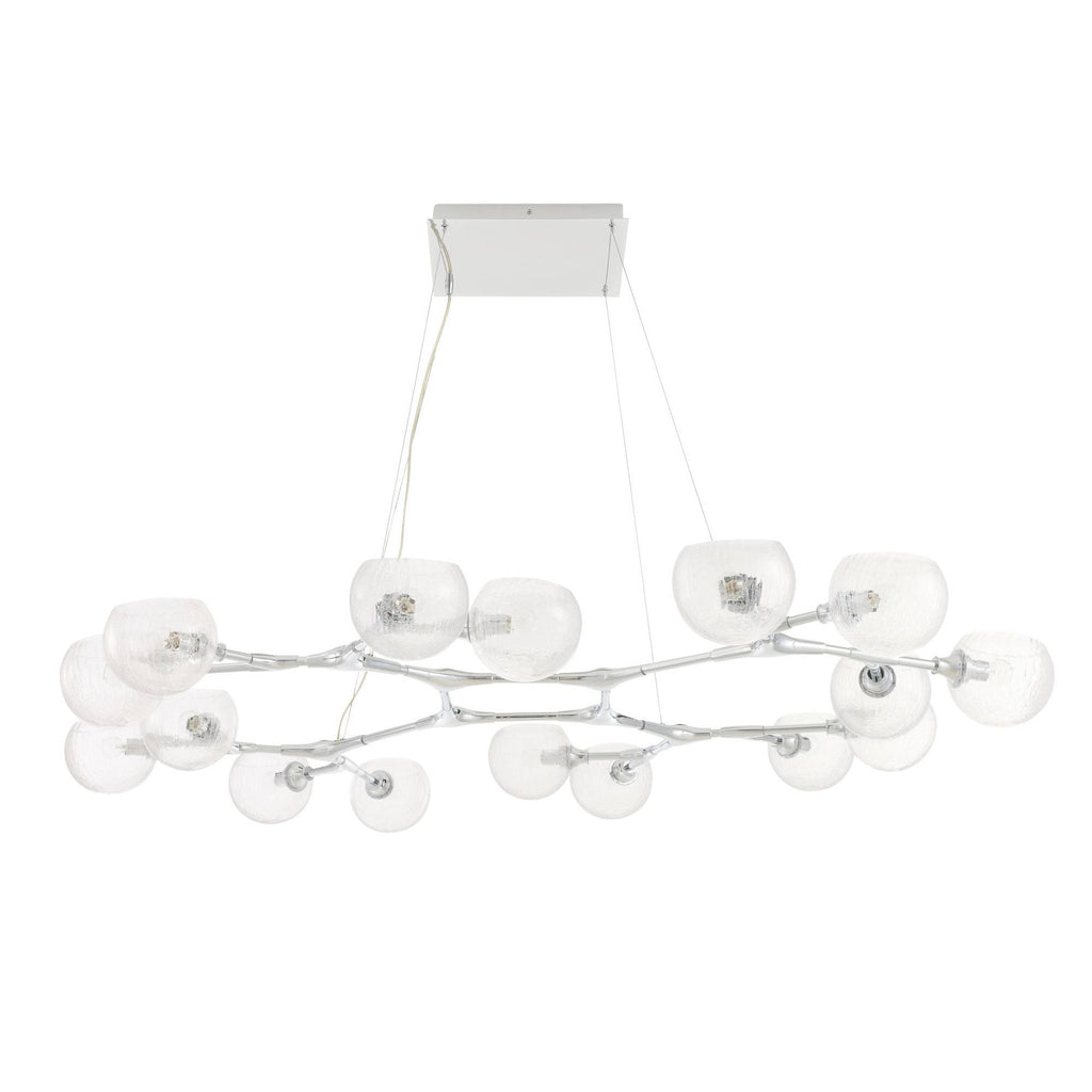 Signature Mahowald Fixed Chandelier – Silver
