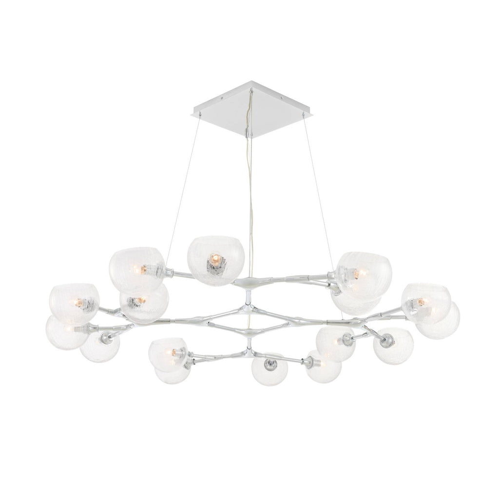 Signature Mahowald Fixed Chandelier – Silver