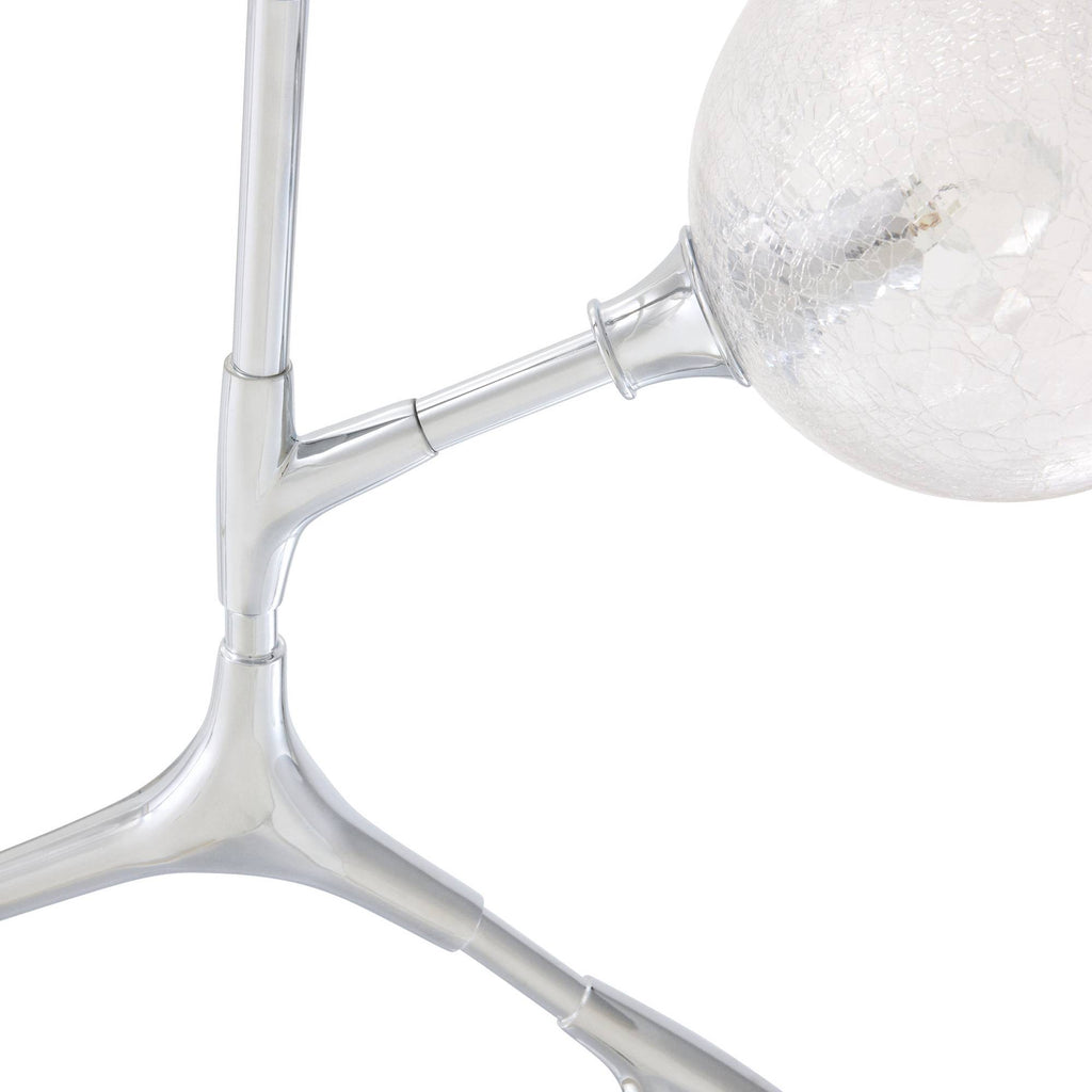 Signature Mahowald Fixed Chandelier – Silver