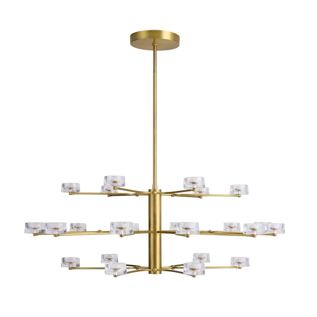Heritage Glacielle Chandelier, alternate view