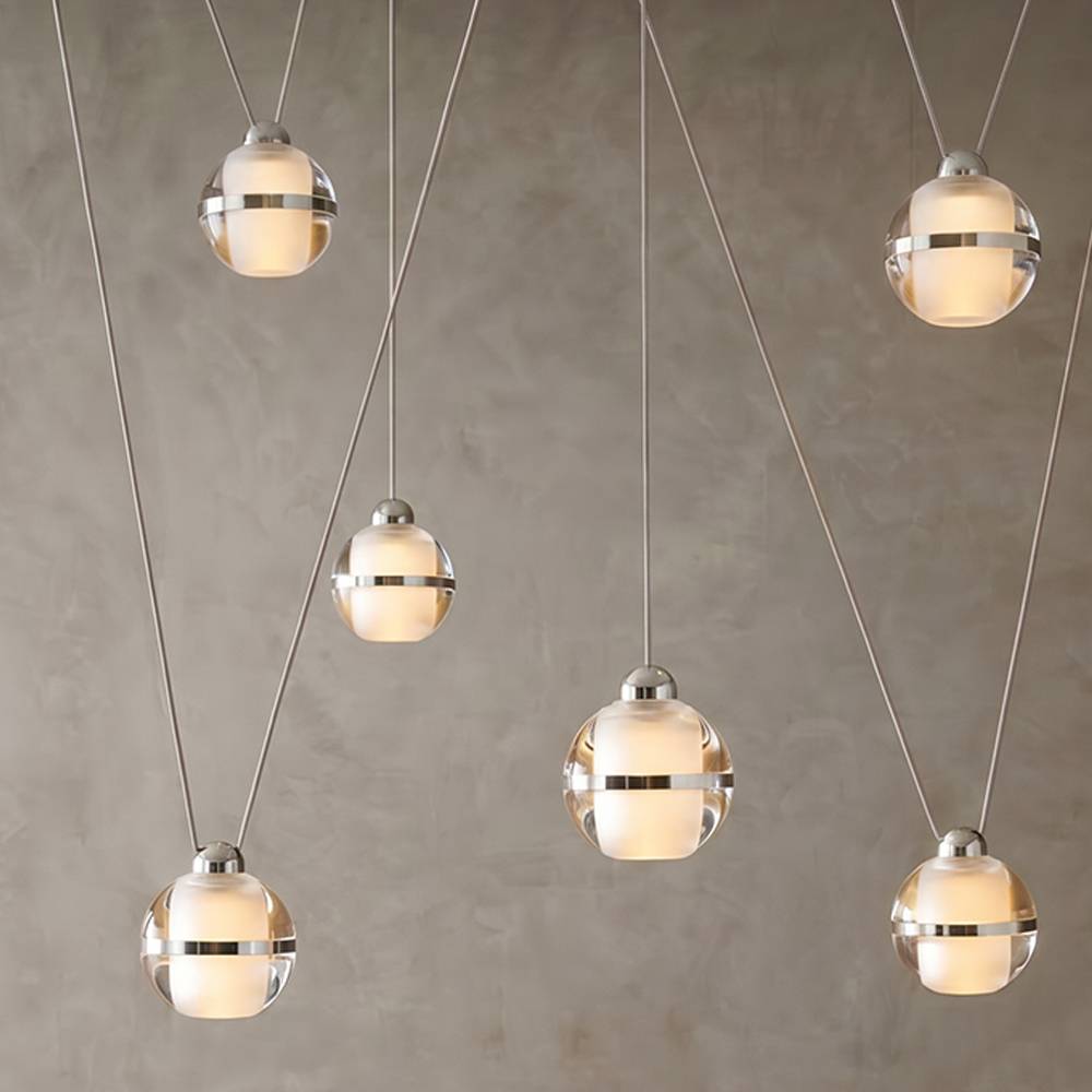Heritage Noble Multi-Drop Chandelier, alternate view