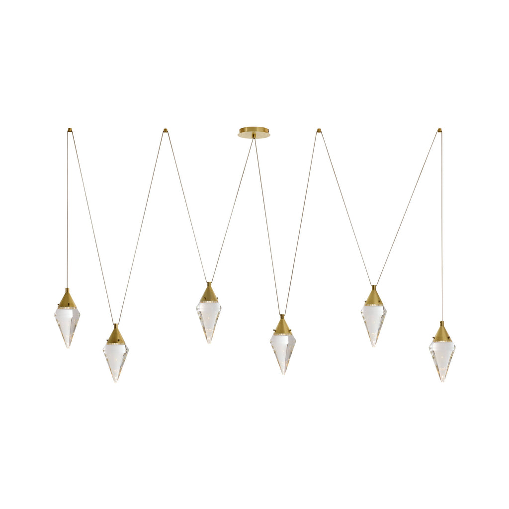 Sculptural Berkley Multi-Drop Chandelier