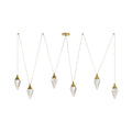 Sculptural Berkley Multi-Drop Chandelier