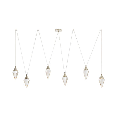 Sculptural Berkley Multi-Drop Chandelier
