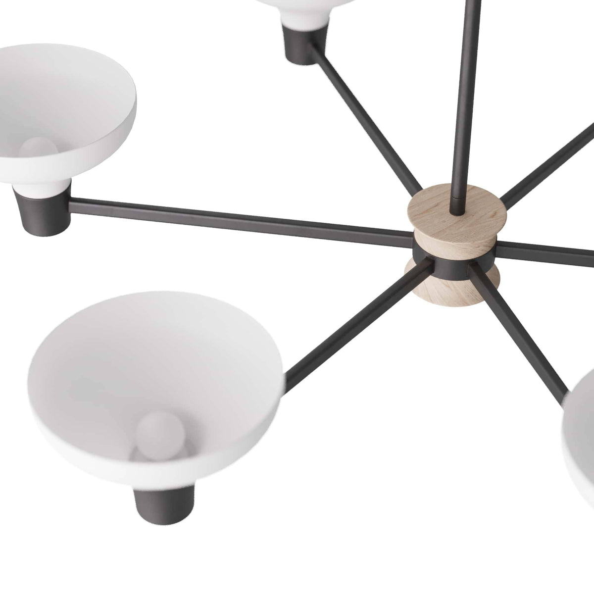 Sculptural Thatcher Chandelier
