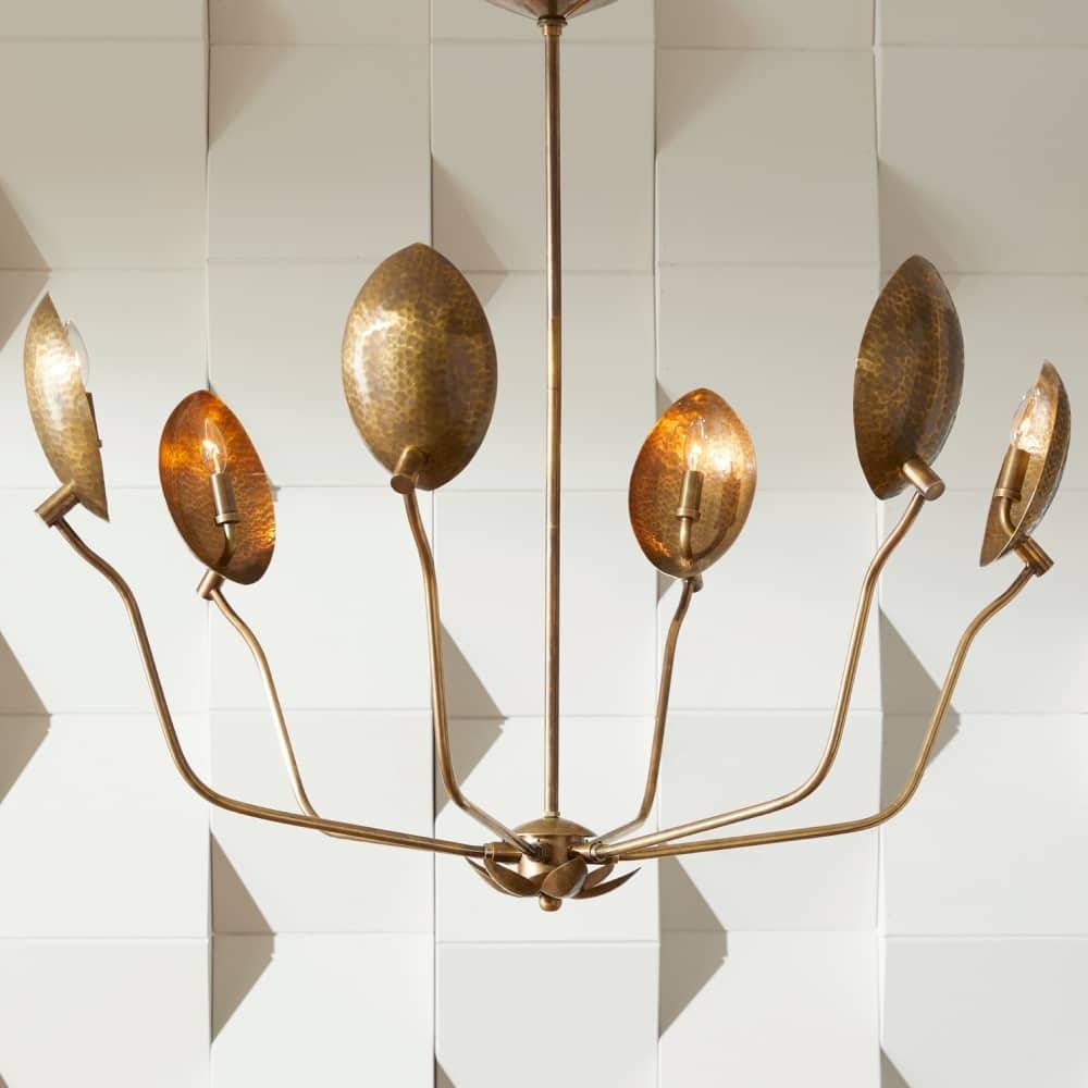 Artisan Flores Chandelier, alternate view