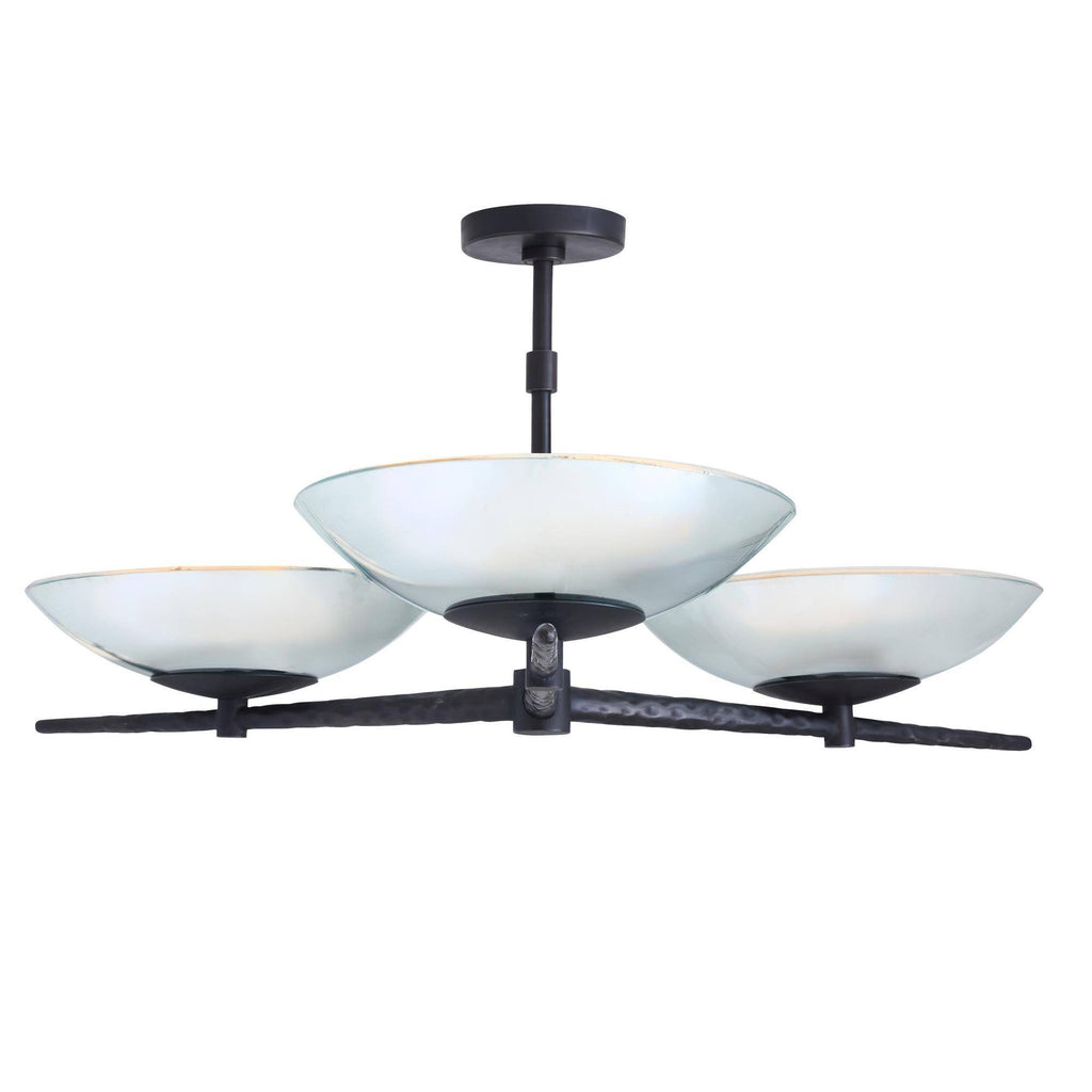 Sculptural Mason Chandelier
