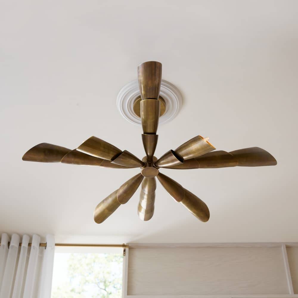 Heritage Morgan Flush Mount, alternate view