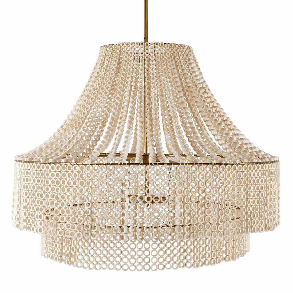 Heritage Hannie Large Chandelier – White