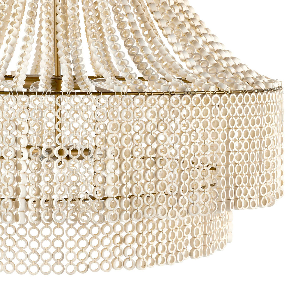 Heritage Hannie Large Chandelier – White
