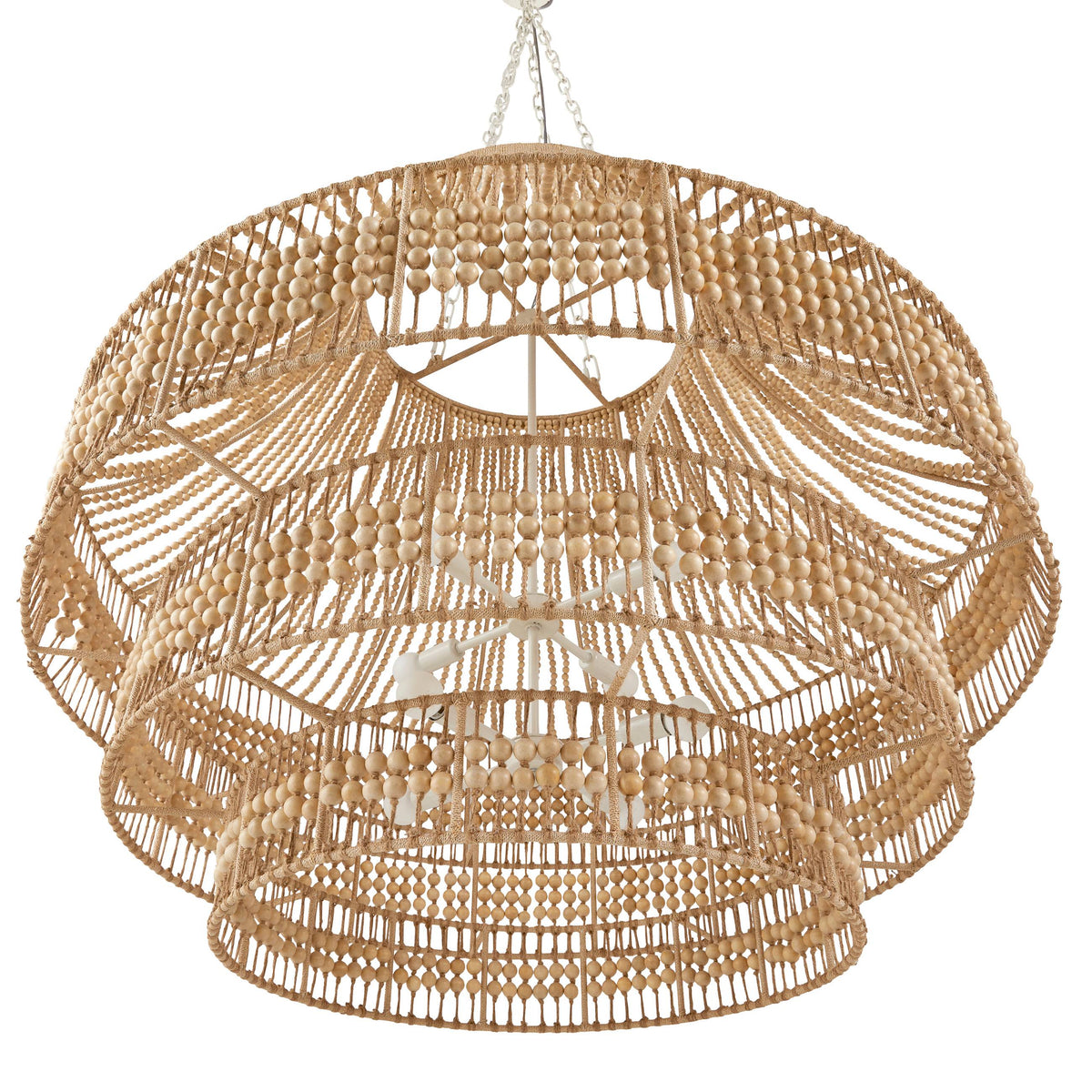Sculptural Tulane Large Chandelier