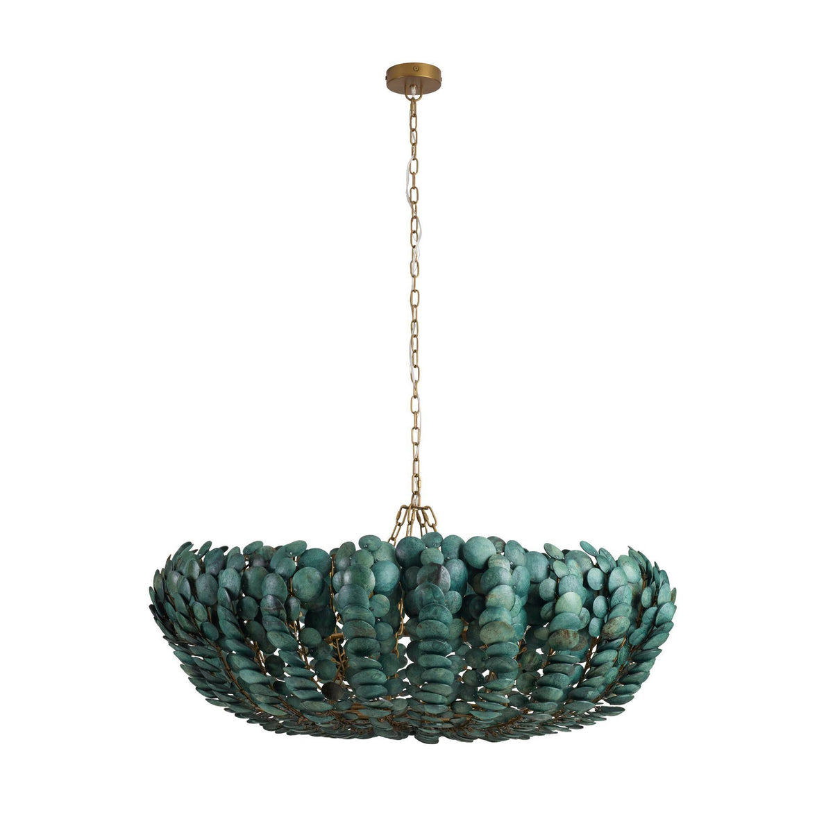 Heritage Bilal Round Chandelier – Blue