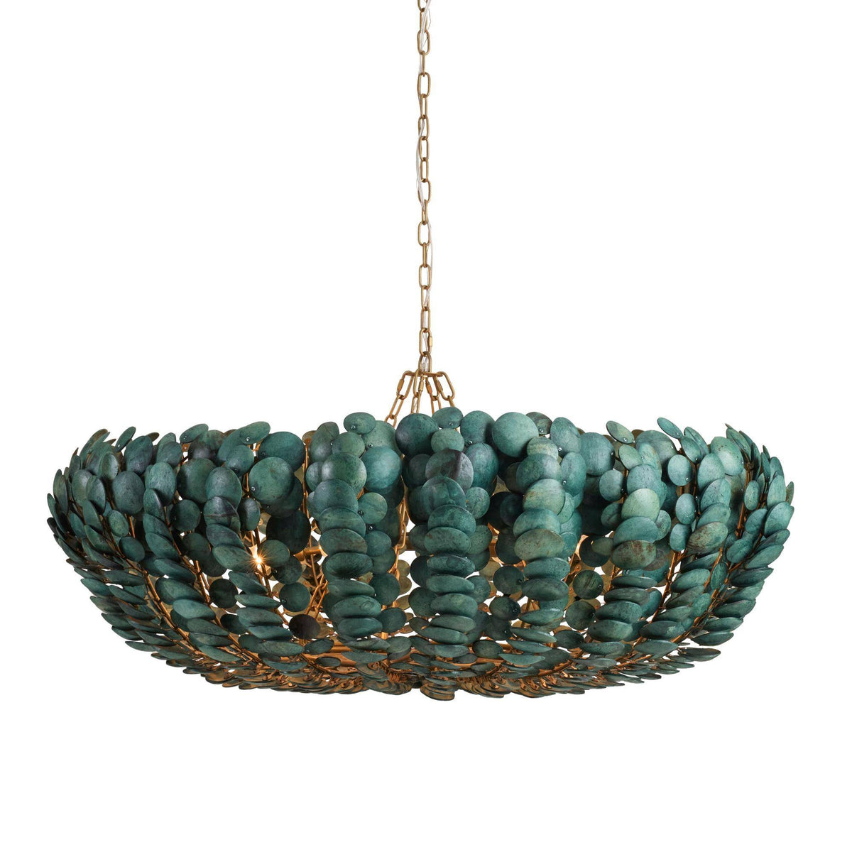 Heritage Bilal Round Chandelier – Blue