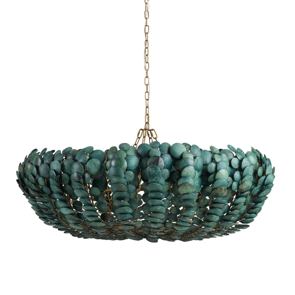 Heritage Bilal Round Chandelier – Blue