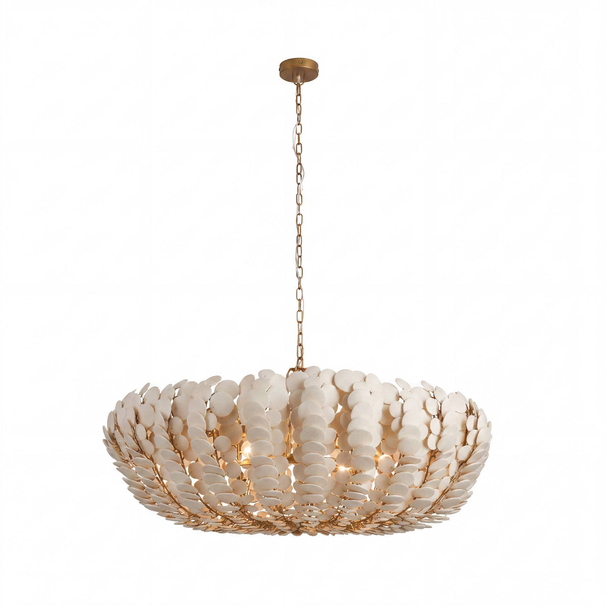 Heritage Bilal Round Chandelier – White
