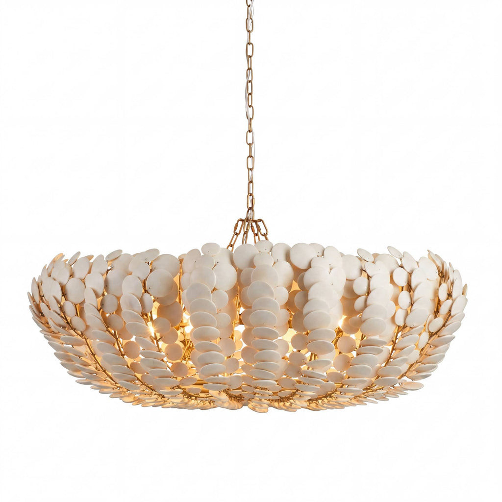 Heritage Bilal Round Chandelier – White