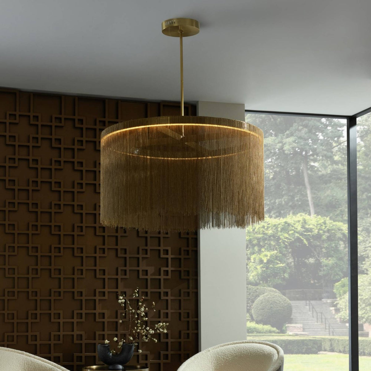 Sculptural Bennet Chandelier, alternate view