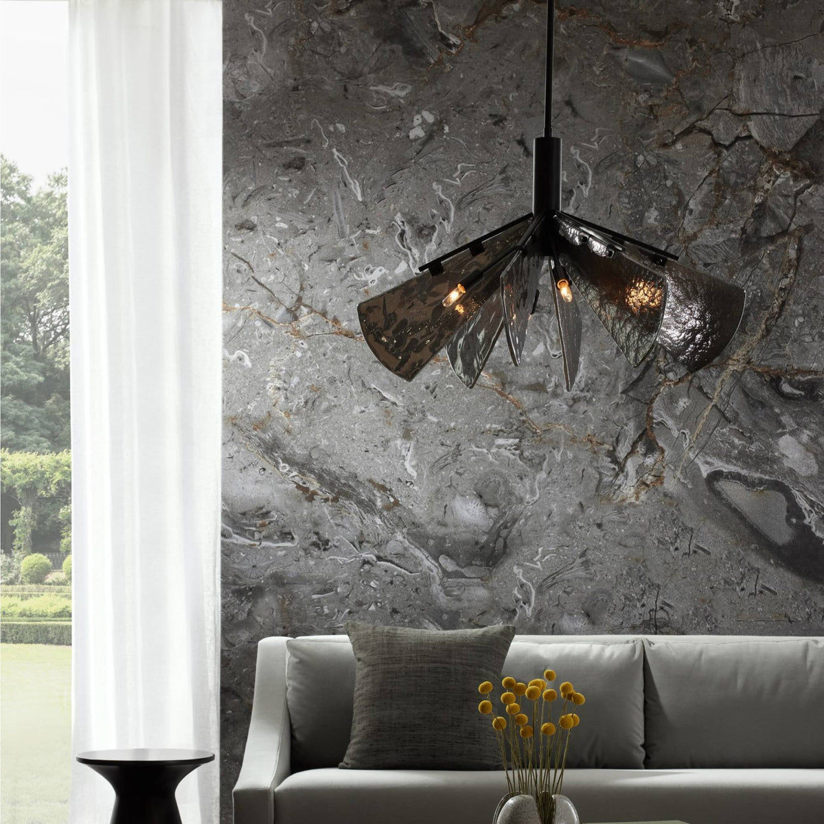 Sculptural Bryant Chandelier, alternate view