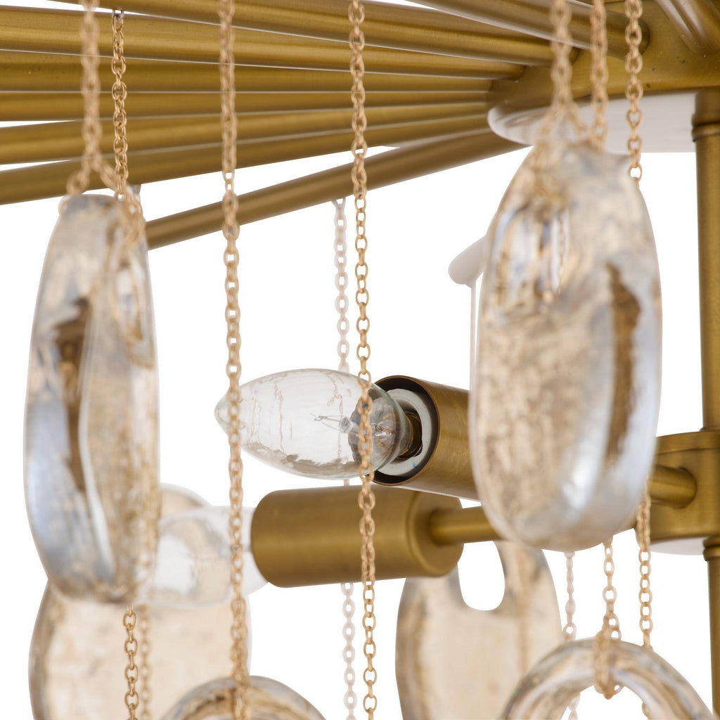 Sculptural Jacqueline Chandelier