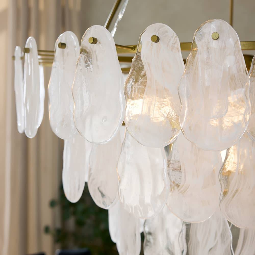 Sculptural Leon Large Chandelier