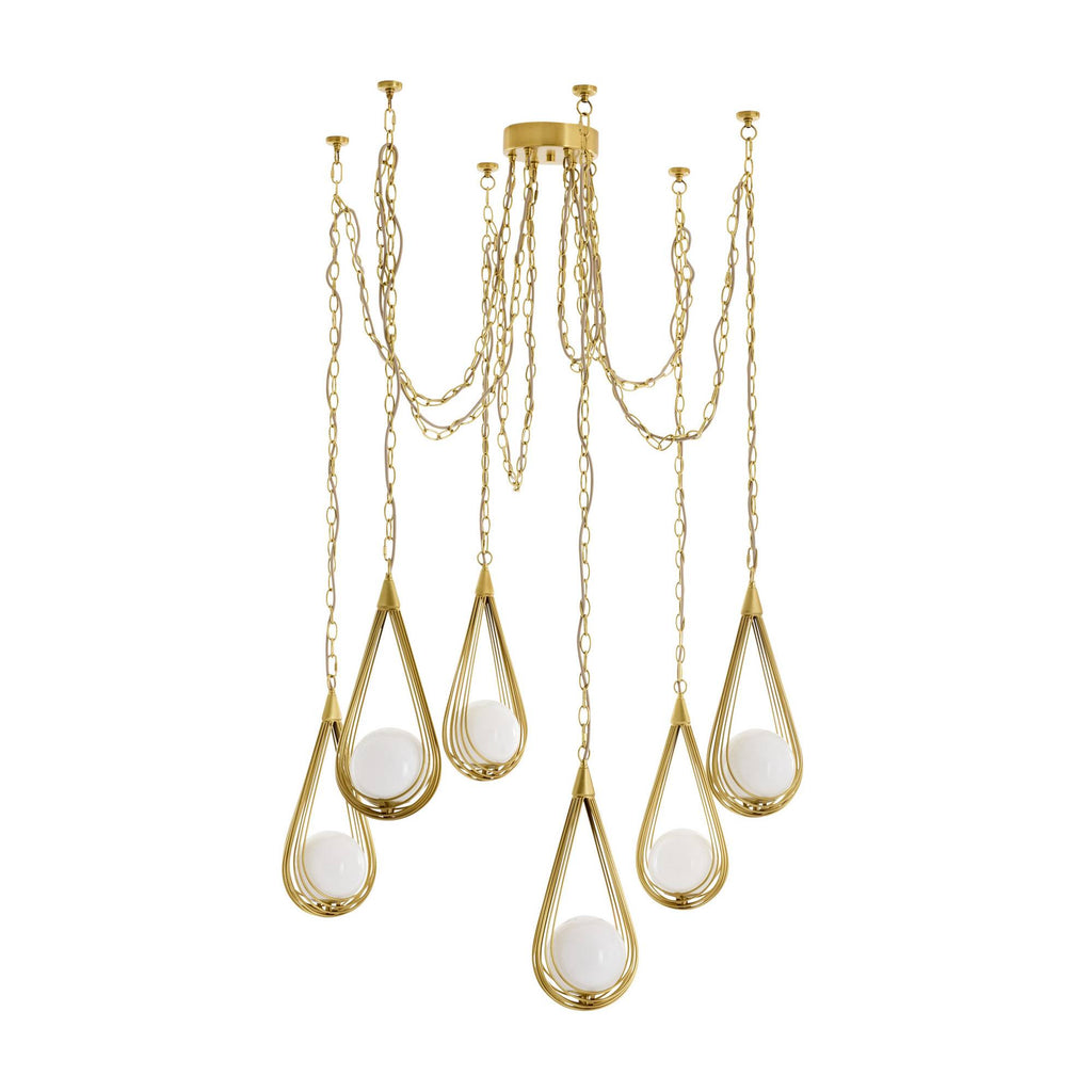 Heritage Ova Multi-Drop Chandelier