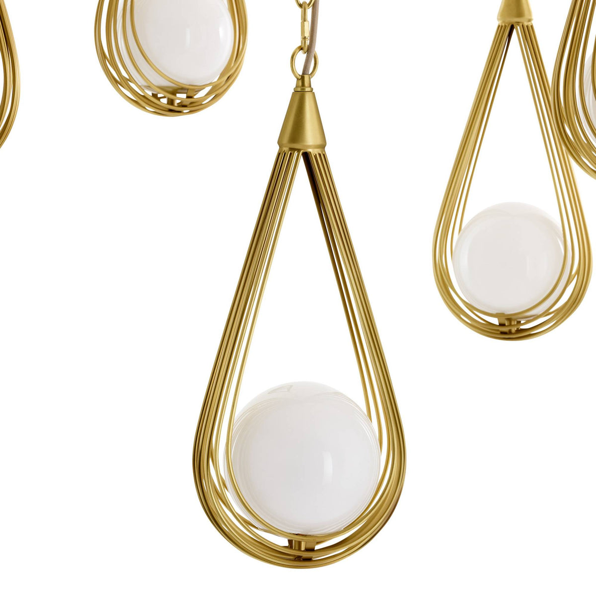 Heritage Ova Multi-Drop Chandelier