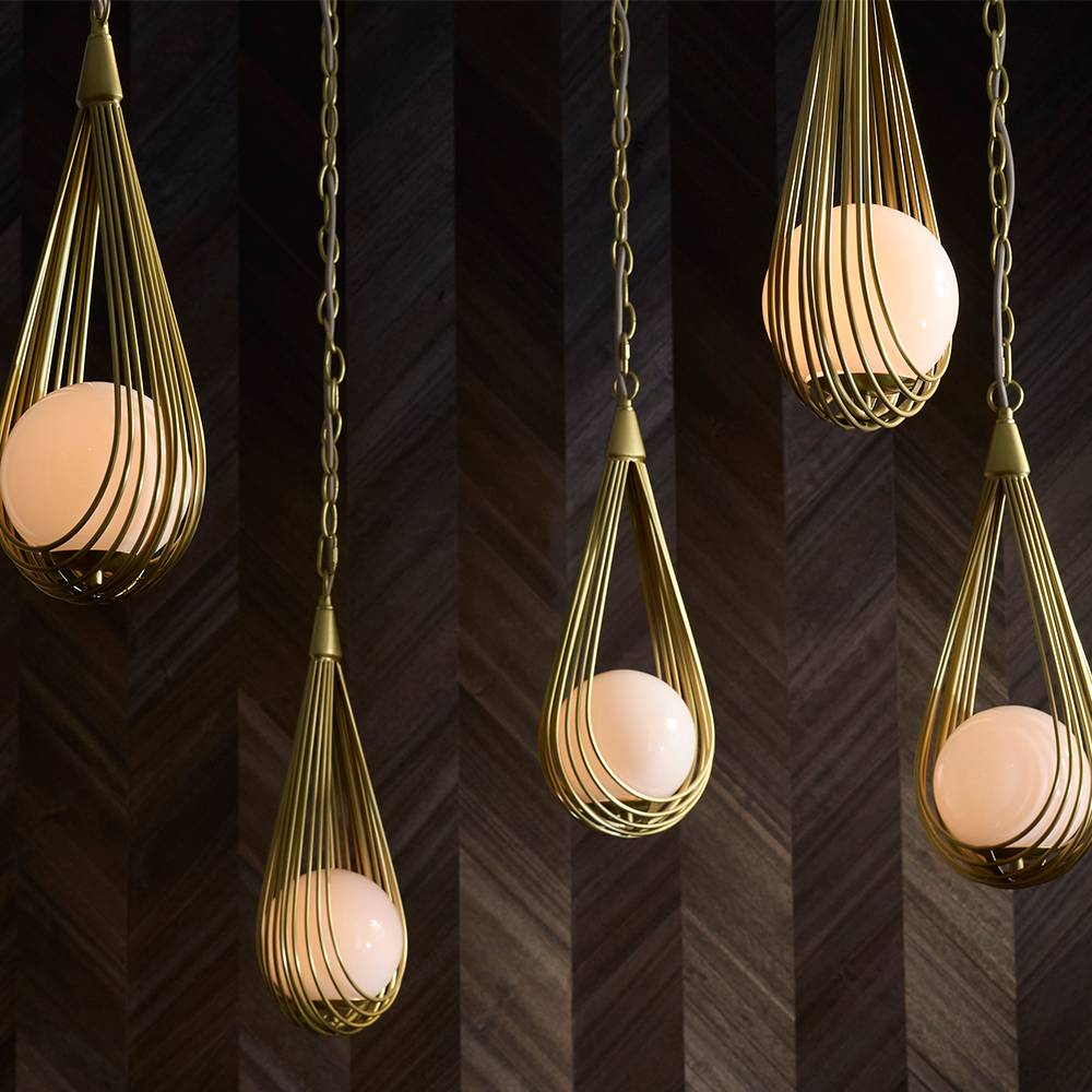 Heritage Ova Multi-Drop Chandelier