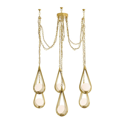 Heritage Ova Multi-Drop Chandelier