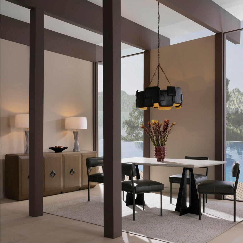Sculptural Waylon Chandelier, alternate view