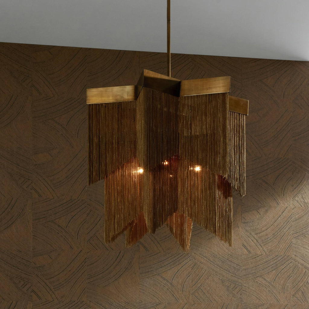 Sculptural Bridget Chandelier, alternate view