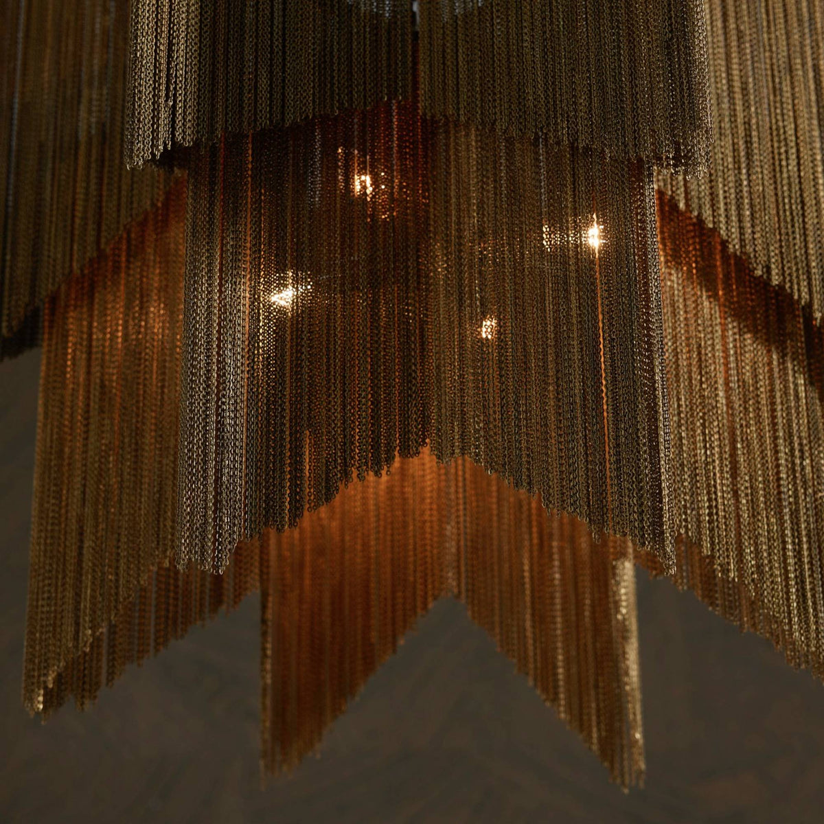 Sculptural Bridget Chandelier