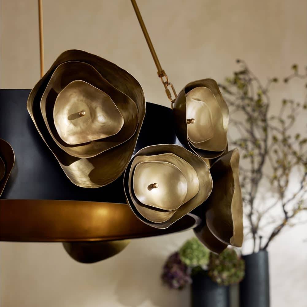 Sculptural Gaia Chandelier
