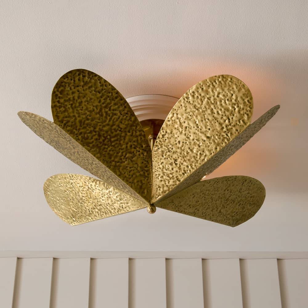 Heritage Lucinda Flush Mount, alternate view