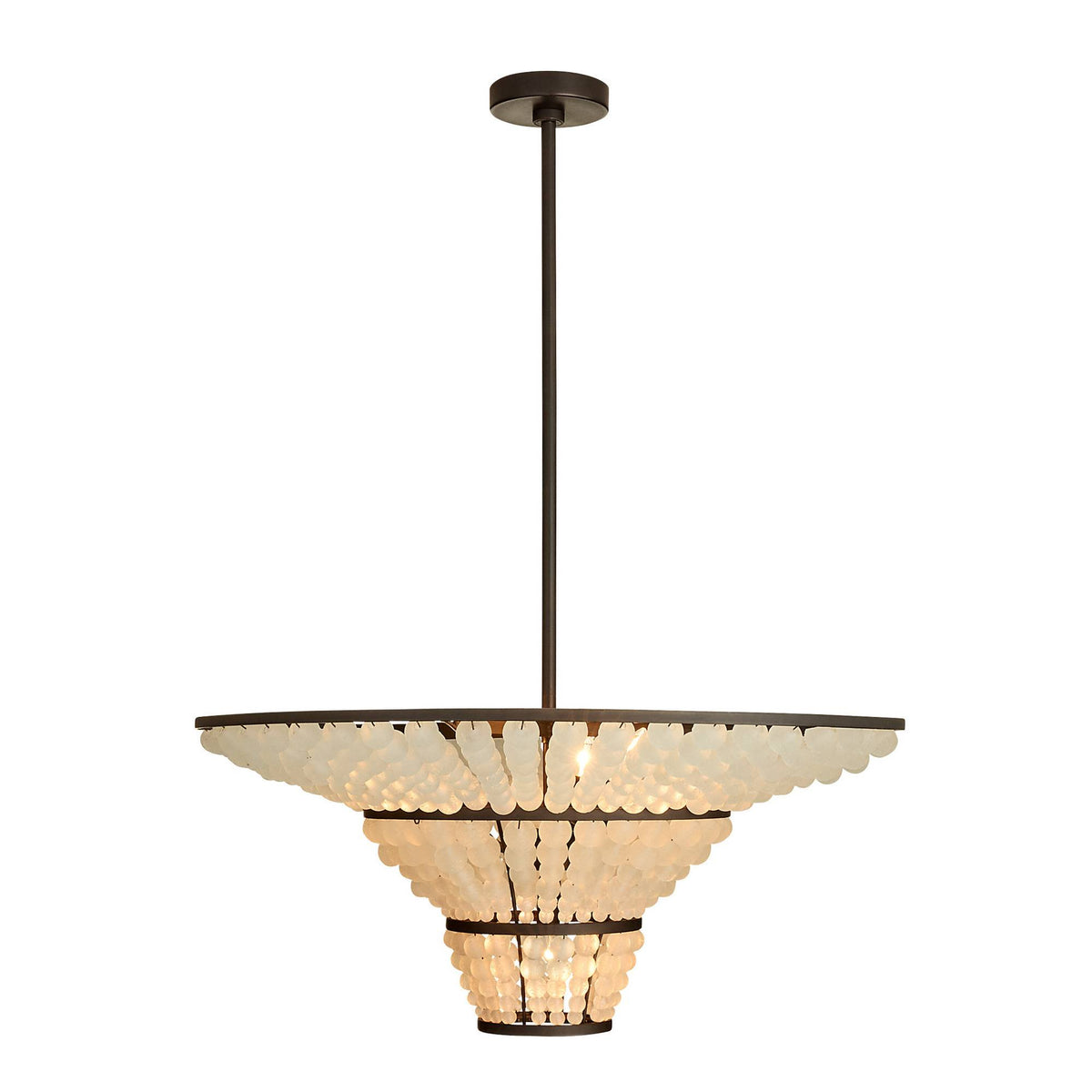 Sculptural Lulu Beaded Chandelier