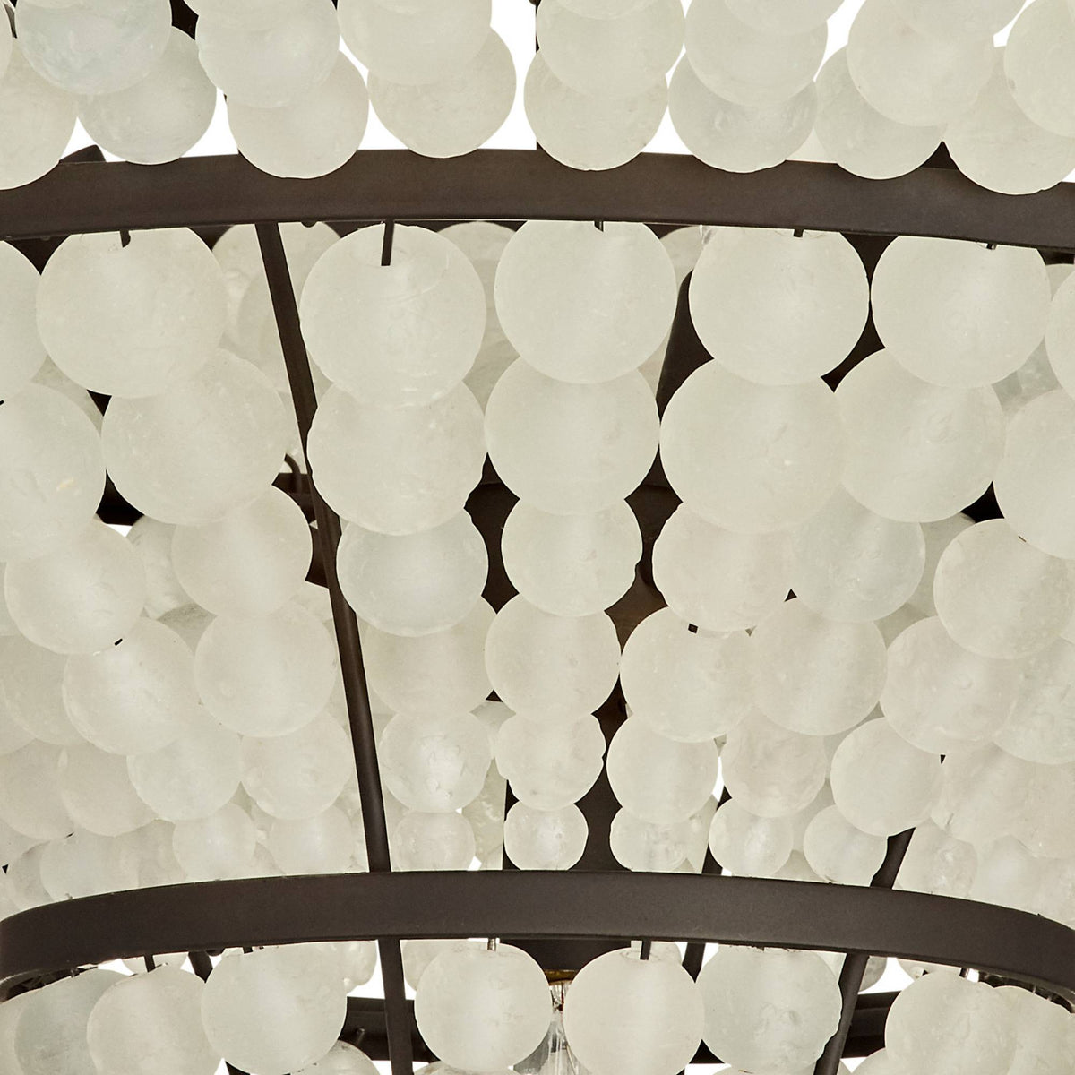 Sculptural Lulu Beaded Chandelier